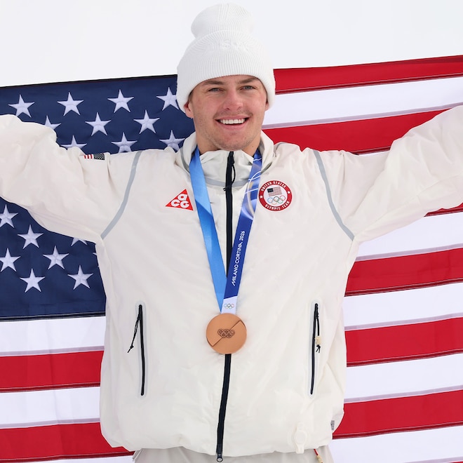 Jake Canter of Team USA, Milano Cortina 2026 Winter Olympic games